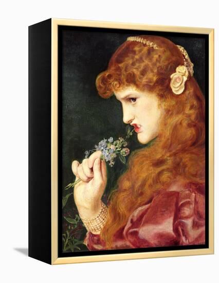 Love's Shadow, 1867-Anthony Frederick Augustus Sandys-Framed Premier Image Canvas