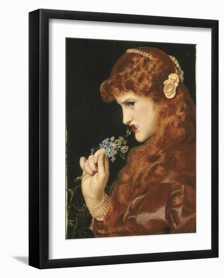 Love's Shadow, C.1867-Anthony Frederick Augustus Sandys-Framed Giclee Print