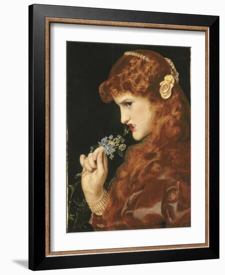 Love's Shadow, C.1867-Anthony Frederick Augustus Sandys-Framed Giclee Print