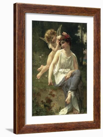 Love's Whisper-Guillaume Seignac-Framed Giclee Print