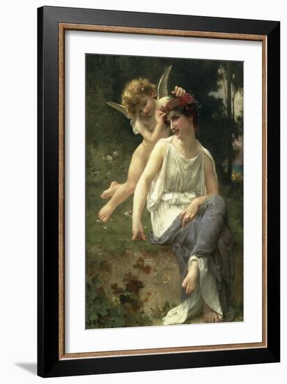 Love's Whisper-Guillaume Seignac-Framed Giclee Print