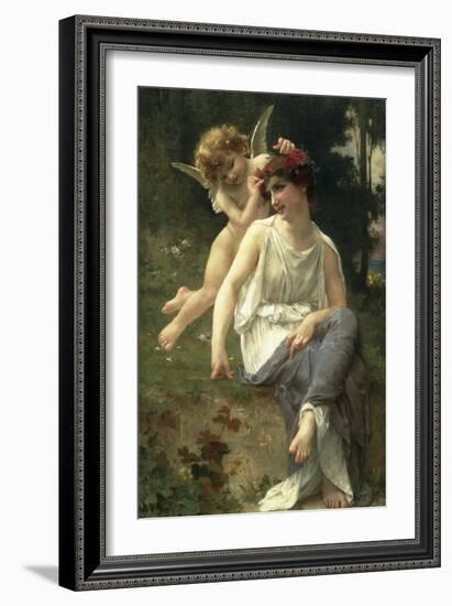 Love's Whisper-Guillaume Seignac-Framed Giclee Print