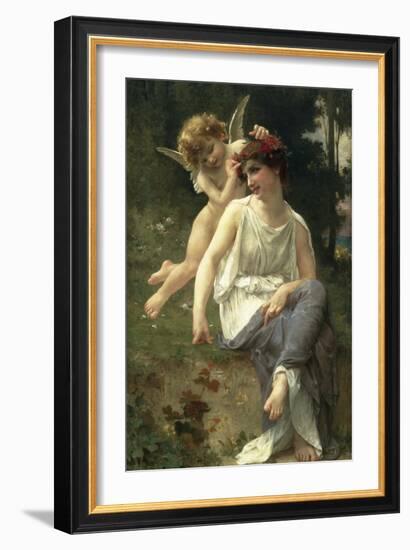 Love's Whisper-Guillaume Seignac-Framed Giclee Print