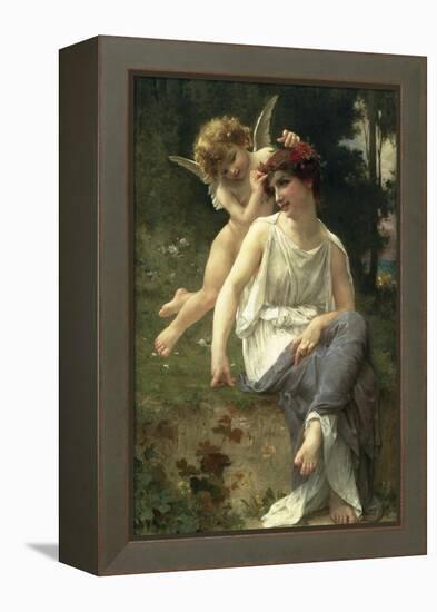 Love's Whisper-Guillaume Seignac-Framed Premier Image Canvas