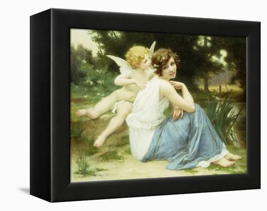 Love's Whisper-Guillaume Seignac-Framed Premier Image Canvas