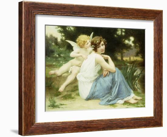 Love's Whisper-Guillaume Seignac-Framed Giclee Print