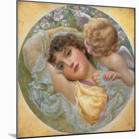 Love's Whispers, 1896-Norman Prescott Davies-Mounted Giclee Print