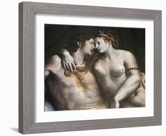 Love Scene, 16th Century-Giulio Romano-Framed Giclee Print