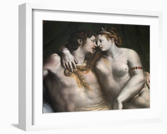 Love Scene, 16th Century-Giulio Romano-Framed Giclee Print
