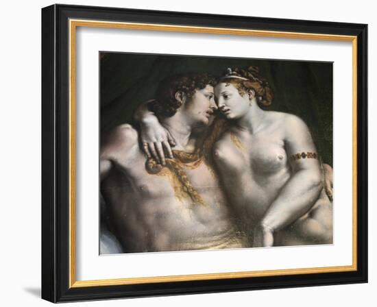 Love Scene, 16th Century-Giulio Romano-Framed Giclee Print