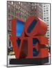 Love Sculpture by Robert Indiana, 6th Avenue, Manhattan, New York City, New York, USA-Amanda Hall-Mounted Photographic Print