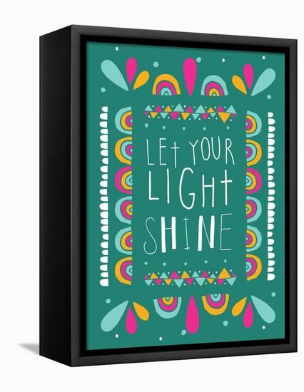 Love Shine-Susan Claire-Framed Stretched Canvas