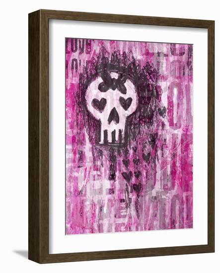 Love Skull Princess-Roseanne Jones-Framed Giclee Print