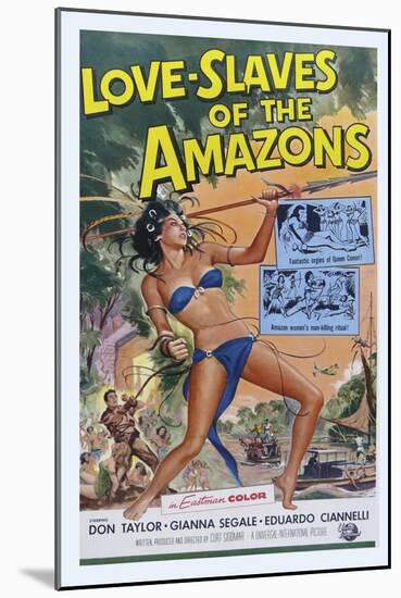 Love Slaves of the Amazons-Vintage Apple Collection-Mounted Giclee Print