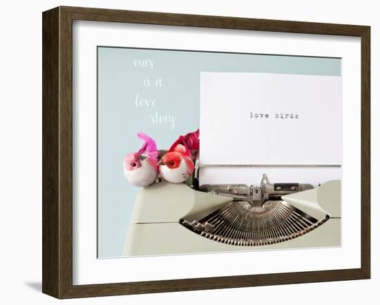 Love Story Love Birds-Susannah Tucker-Framed Art Print