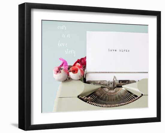 Love Story Love Birds-Susannah Tucker-Framed Art Print