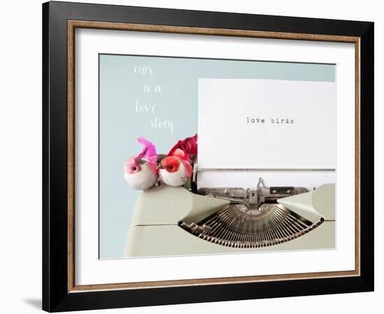 Love Story Love Birds-Susannah Tucker-Framed Art Print