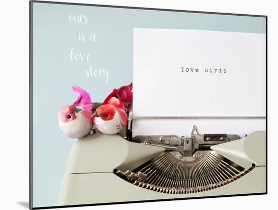 Love Story Love Birds-Susannah Tucker-Mounted Art Print