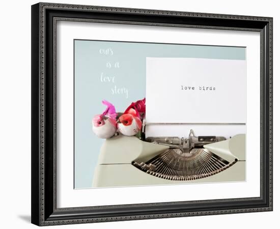 Love Story Love Birds-Susannah Tucker-Framed Art Print