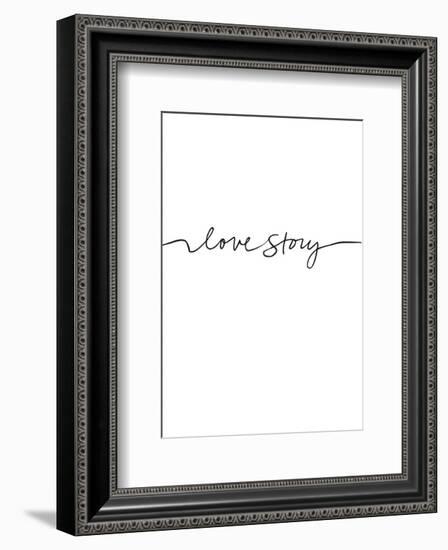 Love Story-Design Fabrikken-Framed Art Print