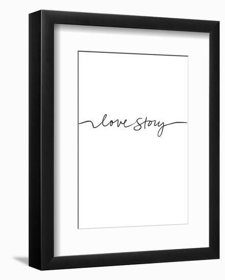 Love Story-Design Fabrikken-Framed Art Print