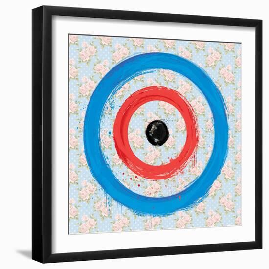 Love Target 2-Savannah Miller-Framed Art Print