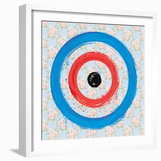 Love Target 2-Savannah Miller-Framed Art Print