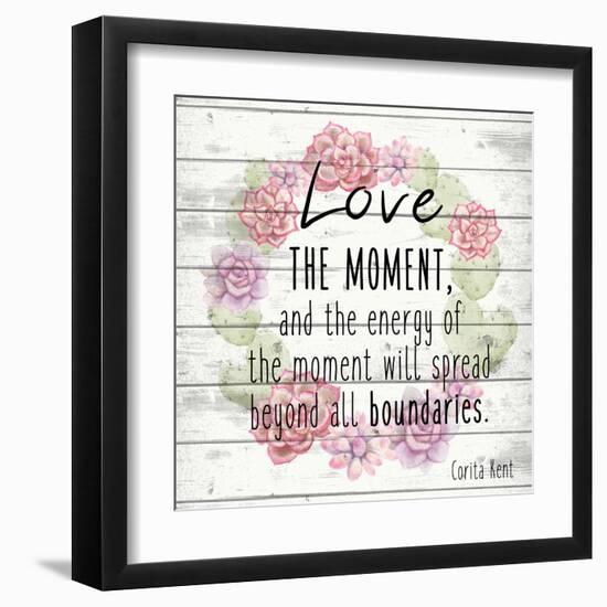 Love The Moment 2-Kimberly Allen-Framed Art Print