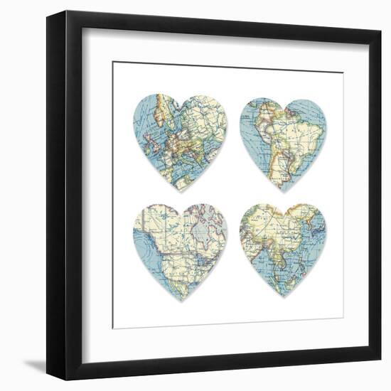 Love the World I-Sasha Blake-Framed Giclee Print