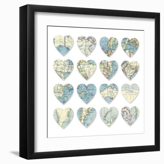 Love the World II-Sasha Blake-Framed Giclee Print