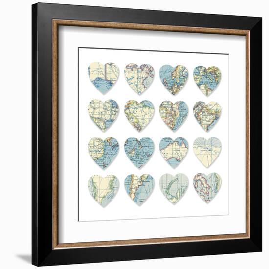 Love the World II-Sasha Blake-Framed Giclee Print