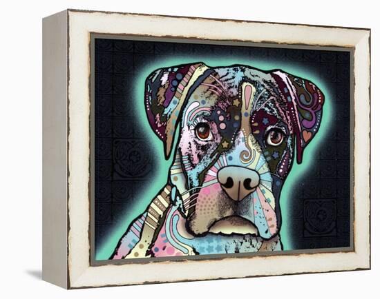 Love Thy Boxer-Dean Russo-Framed Premier Image Canvas