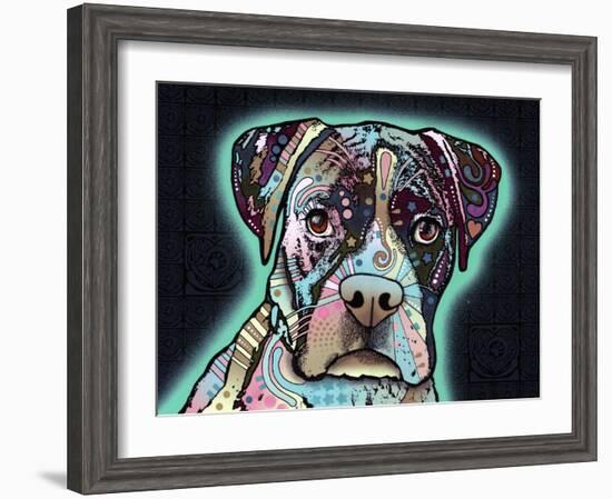 Love Thy Boxer-Dean Russo-Framed Giclee Print