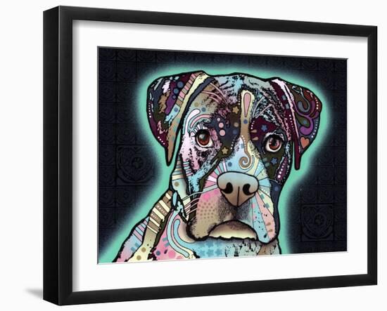 Love Thy Boxer-Dean Russo-Framed Giclee Print