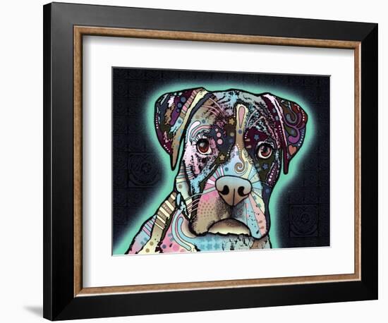 Love Thy Boxer-Dean Russo-Framed Giclee Print