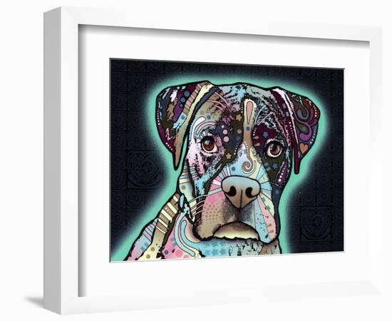 Love Thy Boxer-Dean Russo-Framed Giclee Print