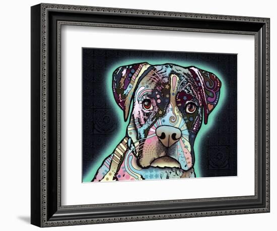 Love Thy Boxer-Dean Russo-Framed Giclee Print