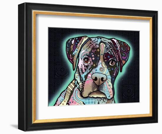 Love Thy Boxer-Dean Russo-Framed Giclee Print