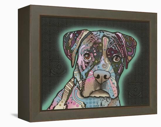 Love Thy Boxer-Dean Russo-Framed Premier Image Canvas