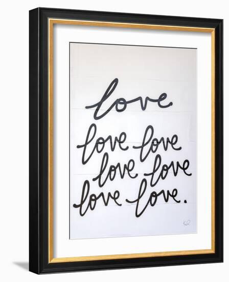 Love Times Seven-Kent Youngstrom-Framed Art Print