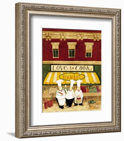 Love to Cook Market-Dan Dipaolo-Framed Art Print
