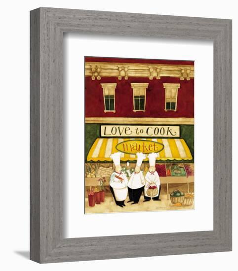 Love to Cook Market-Dan Dipaolo-Framed Art Print
