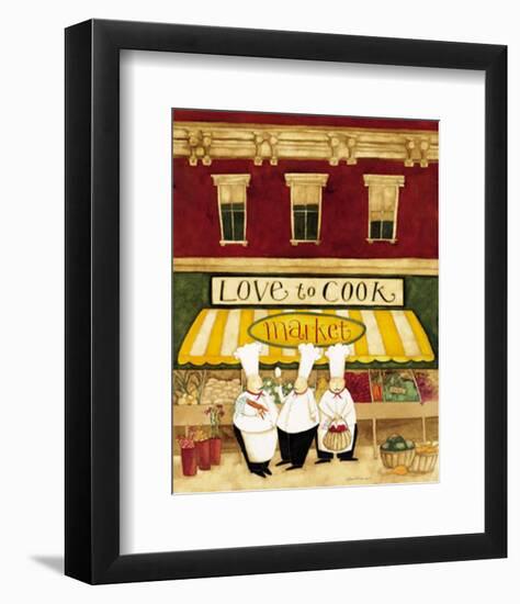 Love to Cook Market-Dan Dipaolo-Framed Art Print