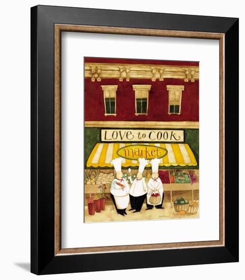 Love to Cook Market-Dan Dipaolo-Framed Art Print