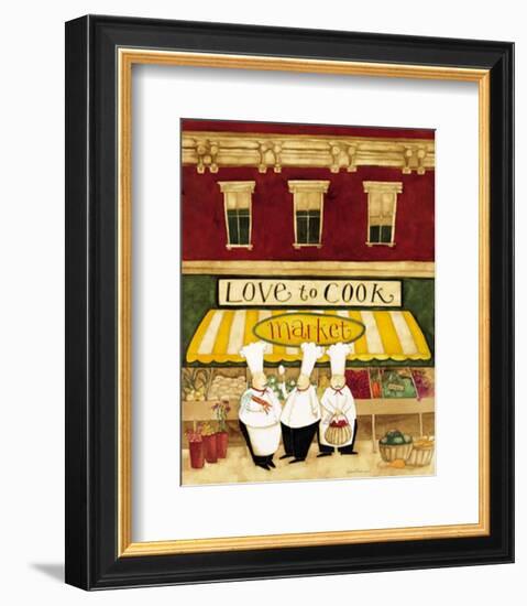 Love to Cook Market-Dan Dipaolo-Framed Art Print