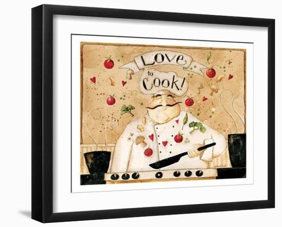 Love To Cook-Dan Dipaolo-Framed Art Print