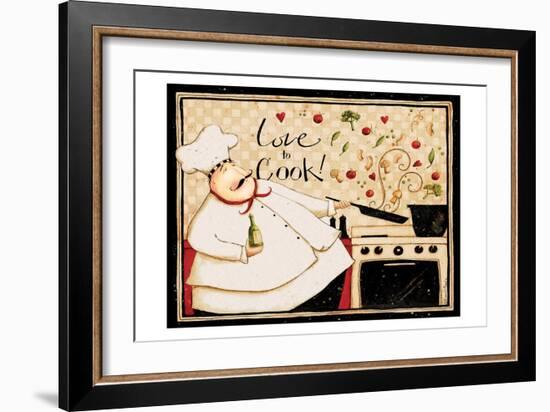 Love To Cook-Dan Dipaolo-Framed Art Print