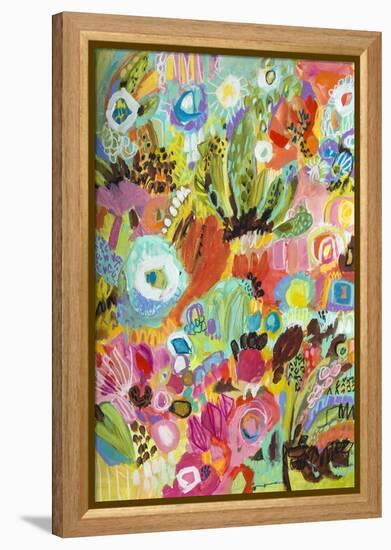 Love to Travel I-Karen  Fields-Framed Stretched Canvas