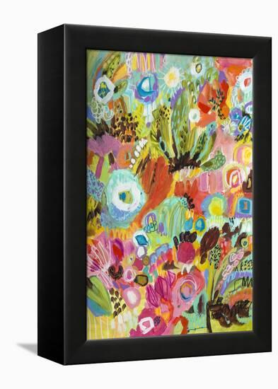 Love to Travel I-Karen  Fields-Framed Stretched Canvas