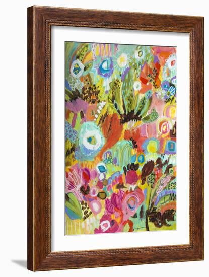 Love to Travel I-Karen  Fields-Framed Art Print